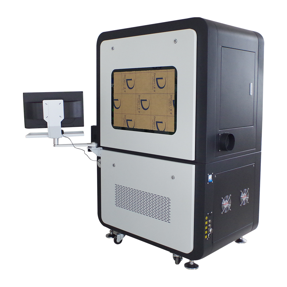20W 30W JPT MOPA Волоконно-лазерная маркировочная машина для цветной печати на металлическом алюминии из нержавеющей стали
