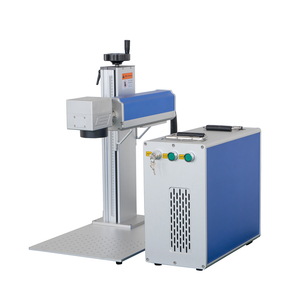 Портативная лазерная маркировочная машина с ЧПУ с разделенным волокном и источником лазера Raycus 20w 30w 50w