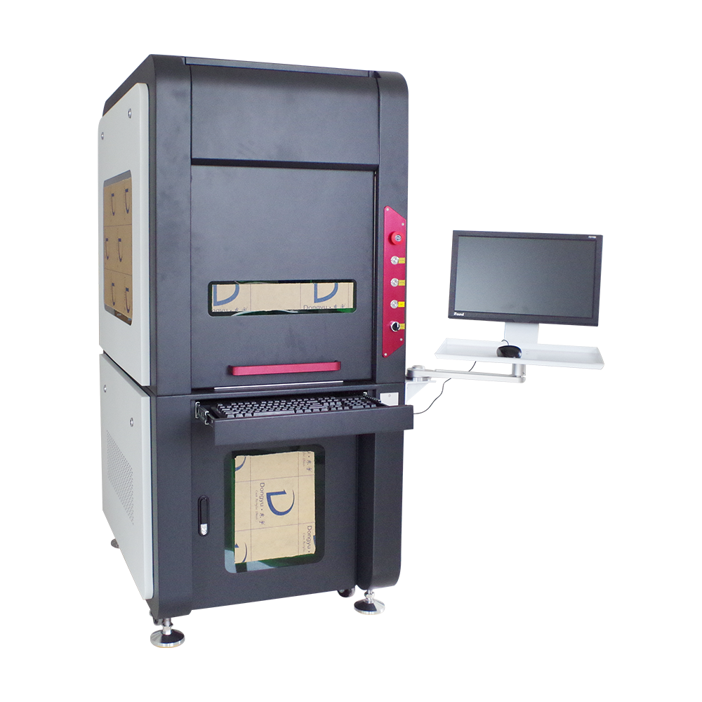 20W 30W JPT MOPA Волоконно-лазерная маркировочная машина для цветной печати на металлическом алюминии из нержавеющей стали