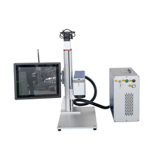 Компьютер с сенсорным экраном IPG JPT RAYCUS MAX CNC Fiber Laser Marker Engraver Machine для металла и пластика