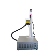 JPT LP 20W 30W 60W Портативная компактная волоконно-лазерная маркировочная машина с моторизованной осью Z